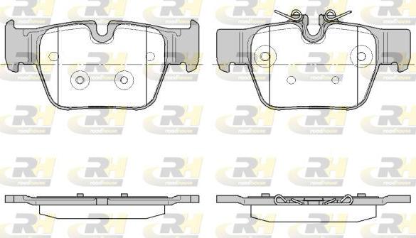 Roadhouse 21868.00 - Set placute frana,frana disc aaoparts.ro
