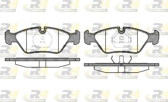 Roadhouse 2139.00 - Set placute frana,frana disc aaoparts.ro