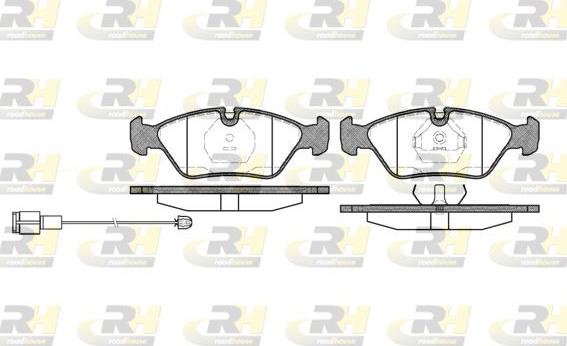 Roadhouse 2139.02 - Set placute frana,frana disc aaoparts.ro