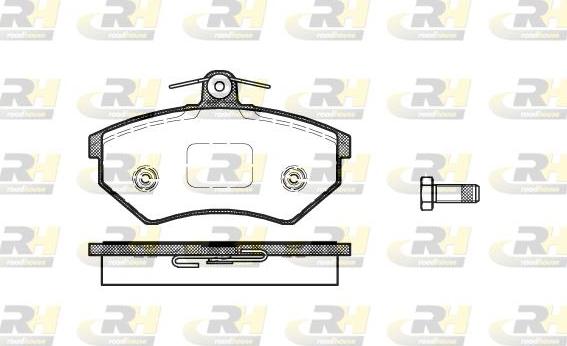 Roadhouse 2134.40 - Set placute frana,frana disc aaoparts.ro