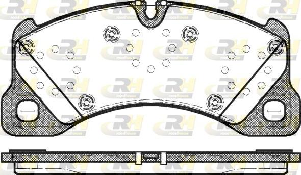 Roadhouse 21345.00 - Set placute frana,frana disc aaoparts.ro