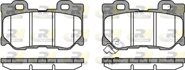 Roadhouse 21365.01 - Set placute frana,frana disc aaoparts.ro