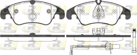 Roadhouse 21304.31 - Set placute frana,frana disc aaoparts.ro