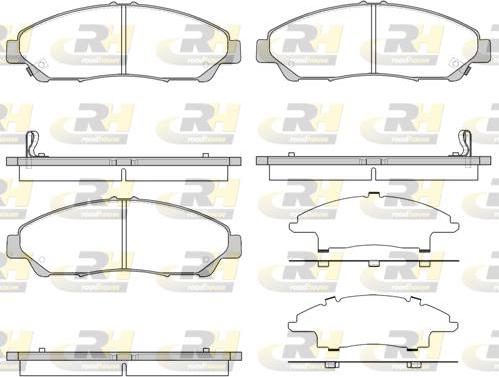 Roadhouse 21269.02 - Set placute frana,frana disc aaoparts.ro