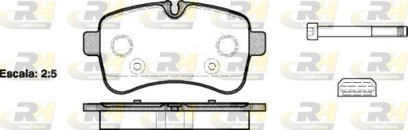 Roadhouse 21282.00 - Set placute frana,frana disc aaoparts.ro