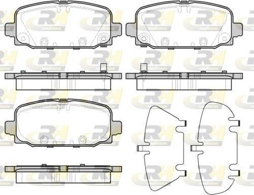 Roadhouse 21796.02 - Set placute frana,frana disc aaoparts.ro