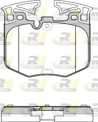 Roadhouse 21711.00 - Set placute frana,frana disc aaoparts.ro