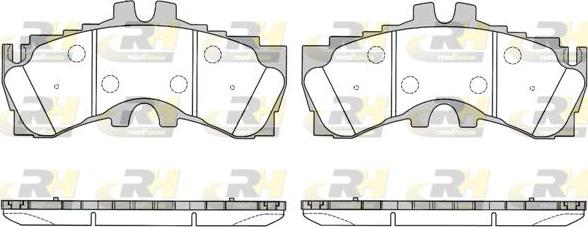 Roadhouse 21789.00 - Set placute frana,frana disc aaoparts.ro