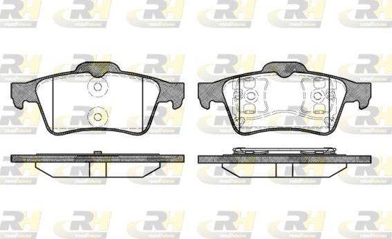 Roadhouse 2842.00 - Set placute frana,frana disc aaoparts.ro