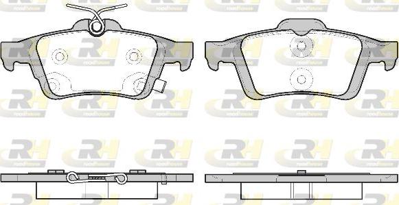Roadhouse 2842.11 - Set placute frana,frana disc aaoparts.ro