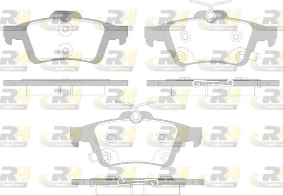 Roadhouse 2842.12 - Set placute frana,frana disc aaoparts.ro