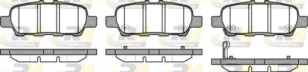 Roadhouse 2876.31 - Set placute frana,frana disc aaoparts.ro
