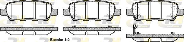 Roadhouse 2876.21 - Set placute frana,frana disc aaoparts.ro