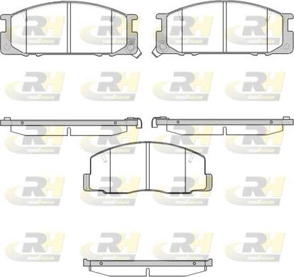 Roadhouse 2306.12 - Set placute frana,frana disc aaoparts.ro
