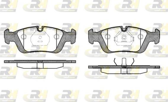 Roadhouse 2384.00 - Set placute frana,frana disc aaoparts.ro