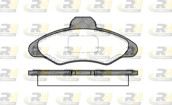 Roadhouse 2331.00 - Set placute frana,frana disc aaoparts.ro