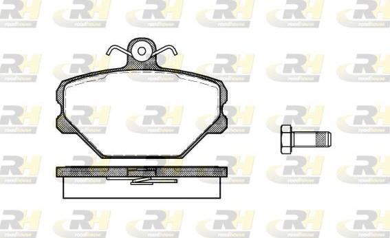 Roadhouse 2264.00 - Set placute frana,frana disc aaoparts.ro
