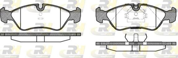 Roadhouse 2286.10 - Set placute frana,frana disc aaoparts.ro