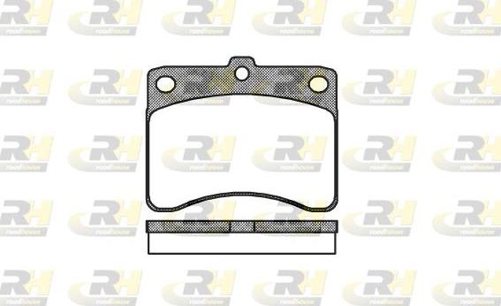 Roadhouse 2232.00 - Set placute frana,frana disc aaoparts.ro