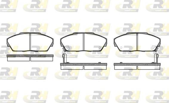 Roadhouse 2237.02 - Set placute frana,frana disc aaoparts.ro
