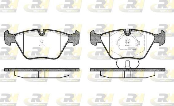 Roadhouse 2270.00 - Set placute frana,frana disc aaoparts.ro