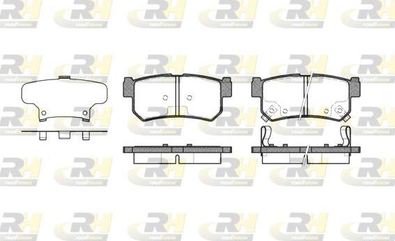 Roadhouse 2746.62 - Set placute frana,frana disc aaoparts.ro