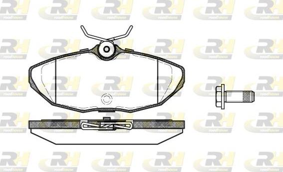 Roadhouse 2732.00 - Set placute frana,frana disc aaoparts.ro