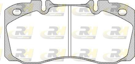Roadhouse JSX 2640.00 - Set placute frana,frana disc aaoparts.ro