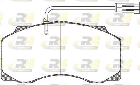 Roadhouse JSX 2661.40 - Set placute frana,frana disc aaoparts.ro