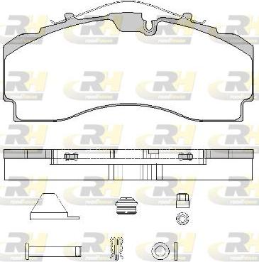 Roadhouse JSX 21704.80 - Set placute frana,frana disc aaoparts.ro