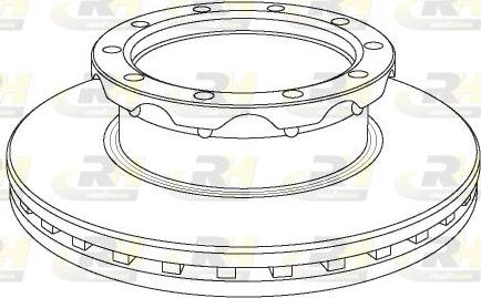 Roadhouse NSX1062.20 - Disc frana aaoparts.ro