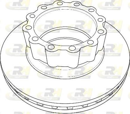 Roadhouse NSX1229.20 - Disc frana aaoparts.ro