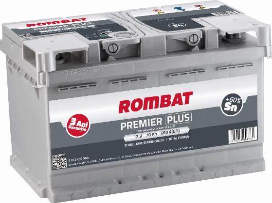 ROMBAT 570 2K90 068 - Baterie de pornire aaoparts.ro