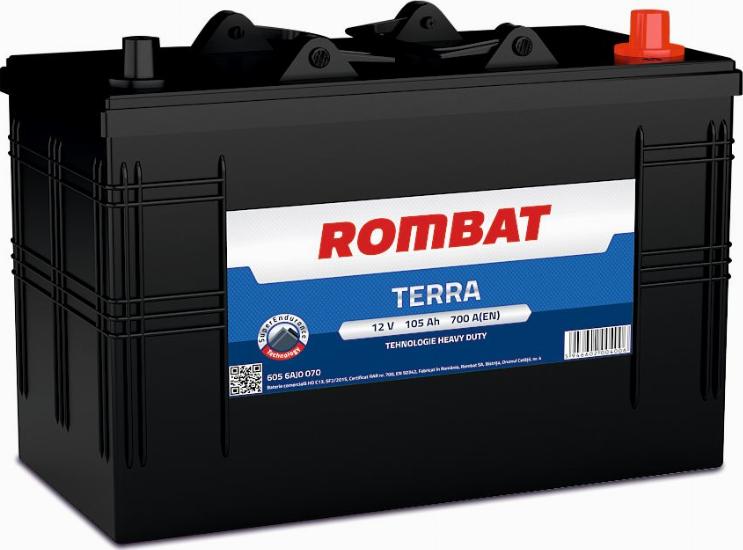 ROMBAT 605 6AJ0 070 - Baterie de pornire aaoparts.ro