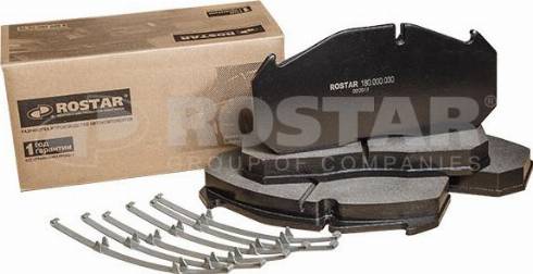 Rostar 180.000030 - Set placute frana,frana disc aaoparts.ro