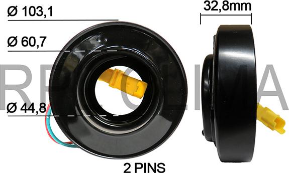 RPL QUALITY APBOSD0017 - Bobina, ambreiaj magnetic compresor aaoparts.ro