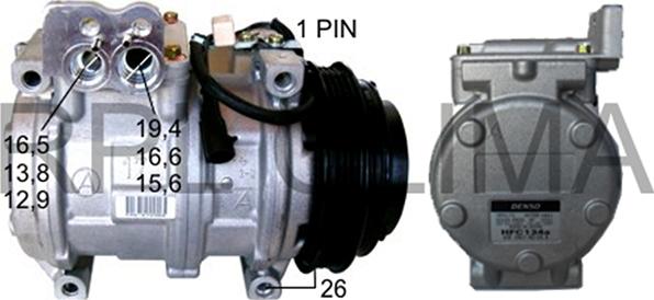 RPL QUALITY APCOIV5009 - Compresor, climatizare aaoparts.ro