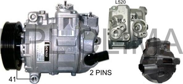 RPL QUALITY APCOMB0043 - Compresor, climatizare aaoparts.ro