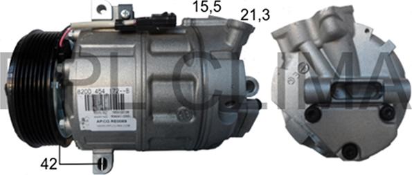RPL QUALITY APCORE5069 - Compresor, climatizare aaoparts.ro