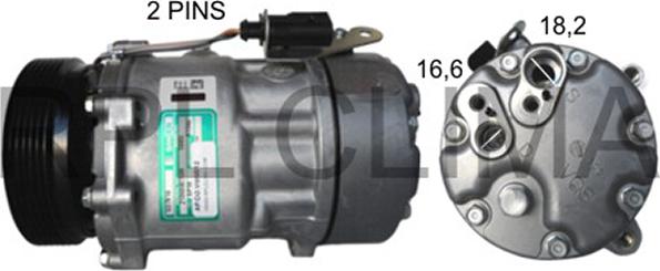 RPL QUALITY APCOVW0012 - Compresor, climatizare aaoparts.ro