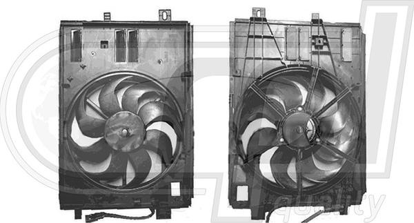 RPL QUALITY APELCI5038 - Ventilator, radiator aaoparts.ro