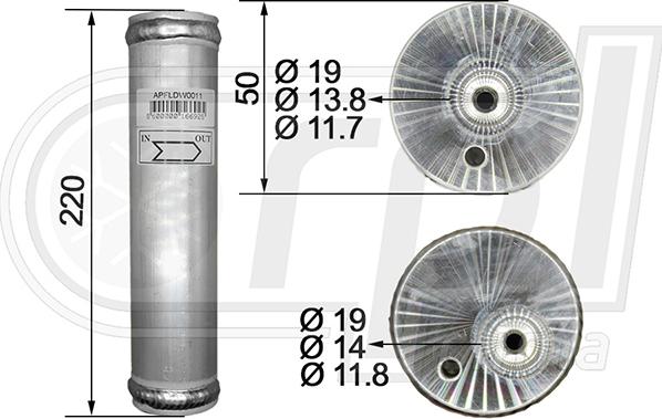 RPL QUALITY APFLDW0011 - Uscator,aer conditionat aaoparts.ro
