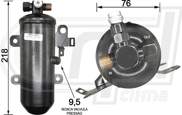 RPL QUALITY APFLRE0033 - Uscator,aer conditionat aaoparts.ro