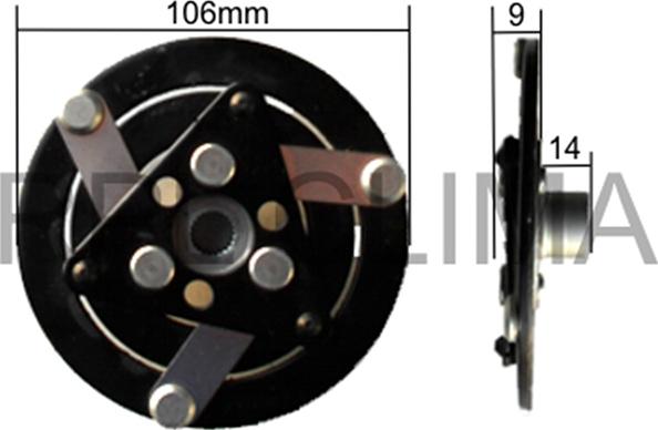 RPL QUALITY APPESD0001 - Bobina, ambreiaj magnetic compresor aaoparts.ro