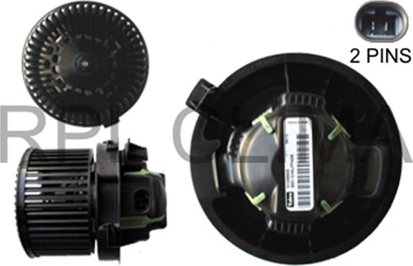 RPL QUALITY APVTCI5032 - Electromotor, ventilatie interioara aaoparts.ro