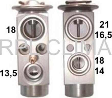 RPL QUALITY APVXBW0008 - Injectoare, supapa expansiune aaoparts.ro