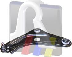 RTS 96-00742-2 - Brat, suspensie roata aaoparts.ro