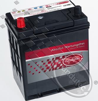 RUTEC RNU040LDJBL - Baterie de pornire aaoparts.ro