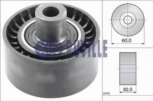 FIAT 5751-E6 - Rola ghidare / conducere, curea transmisie aaoparts.ro