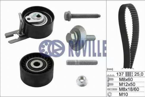 Ruville 5595372 - Set curea de distributie aaoparts.ro